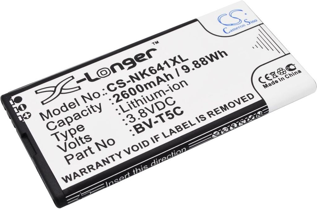 Battery for Microsoft Lumia 640 etc