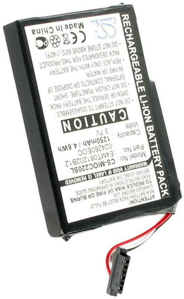 Battery for Mitac Mio C220 / Medion MD95023 etc
