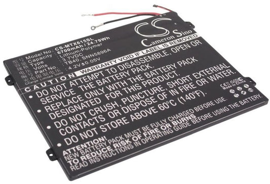 Battery for Motorola Droid XYBoard 10.1 etc