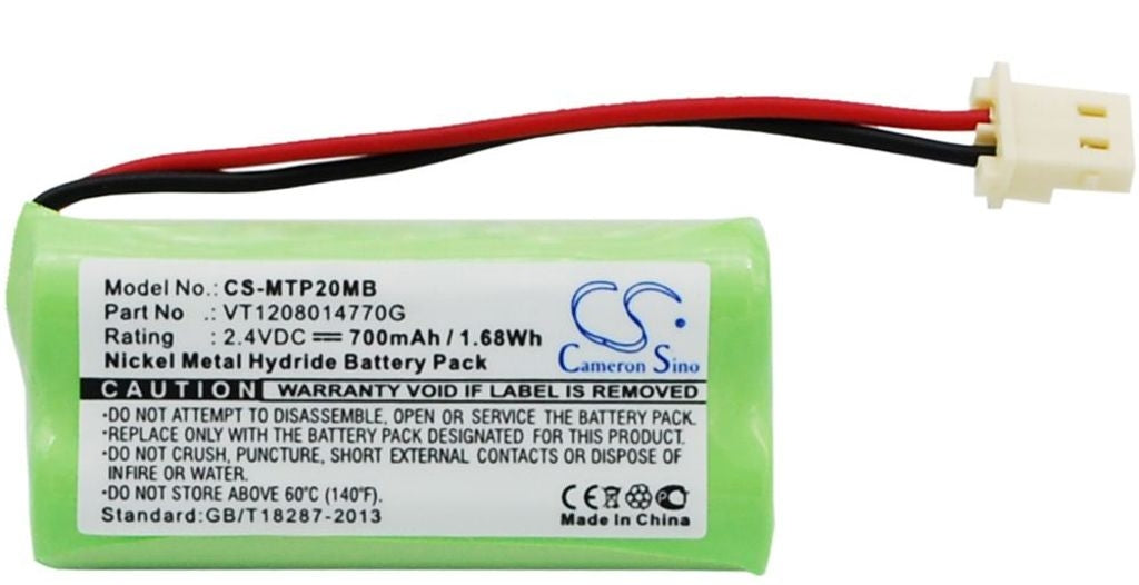 Battery for Motorola MBP20 etc