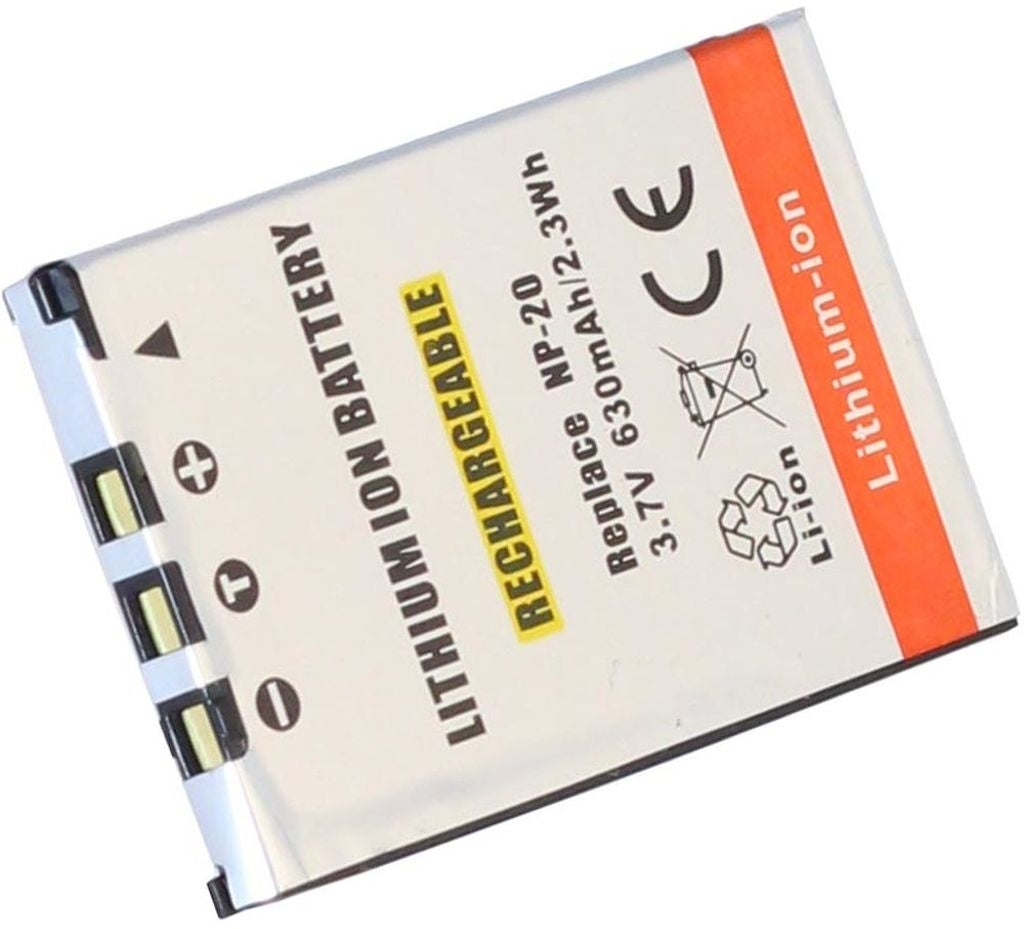 Battery for NP-20 Casio replacement battery