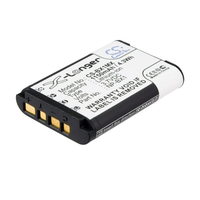 Battery for NP-BX1 replacement battery
