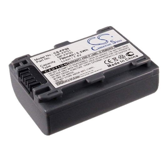 Battery for NP-FP70 replacement battery