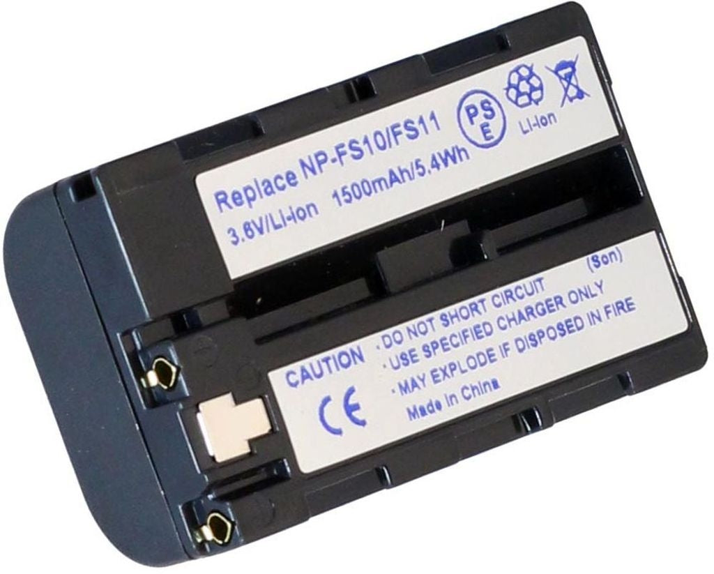 Battery for NP-FS11 replacement battery