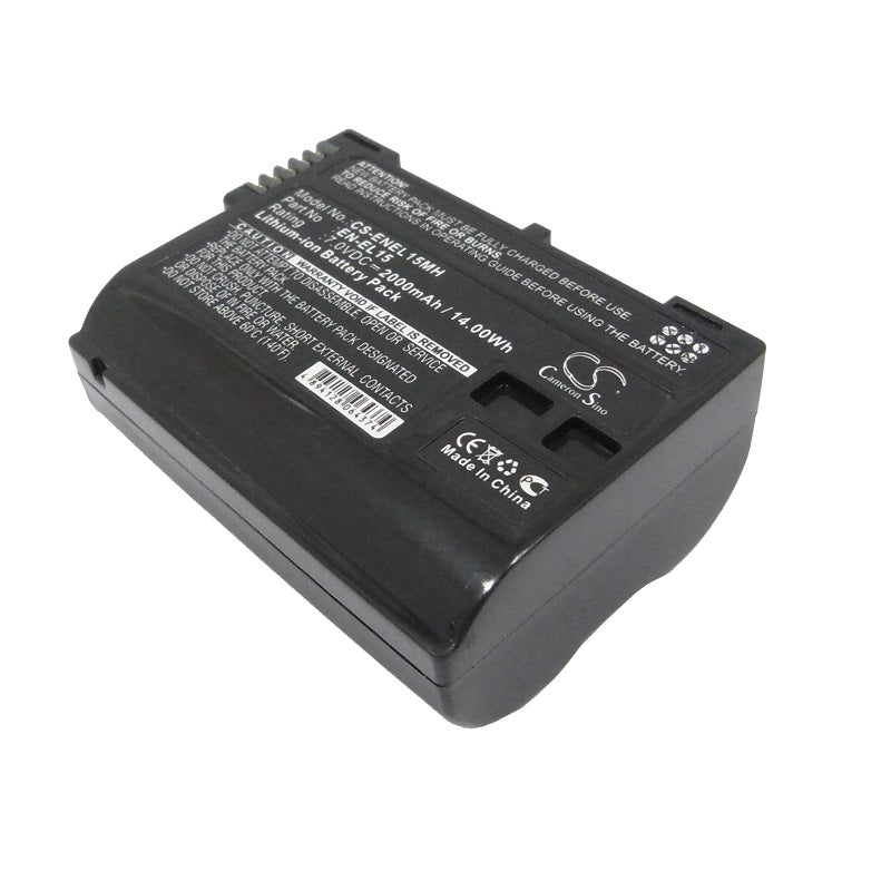 Battery for Nikon EN-EL15 & EN-EL15A