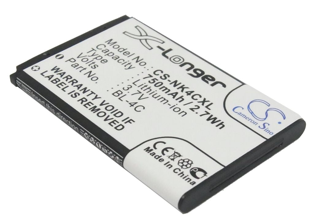 Battery for Nokia 1661 etc.