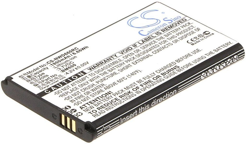 Battery for Nubia WD660 etc