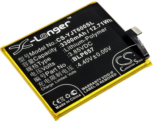 Battery for Oneplus 6 Dual SIM etc