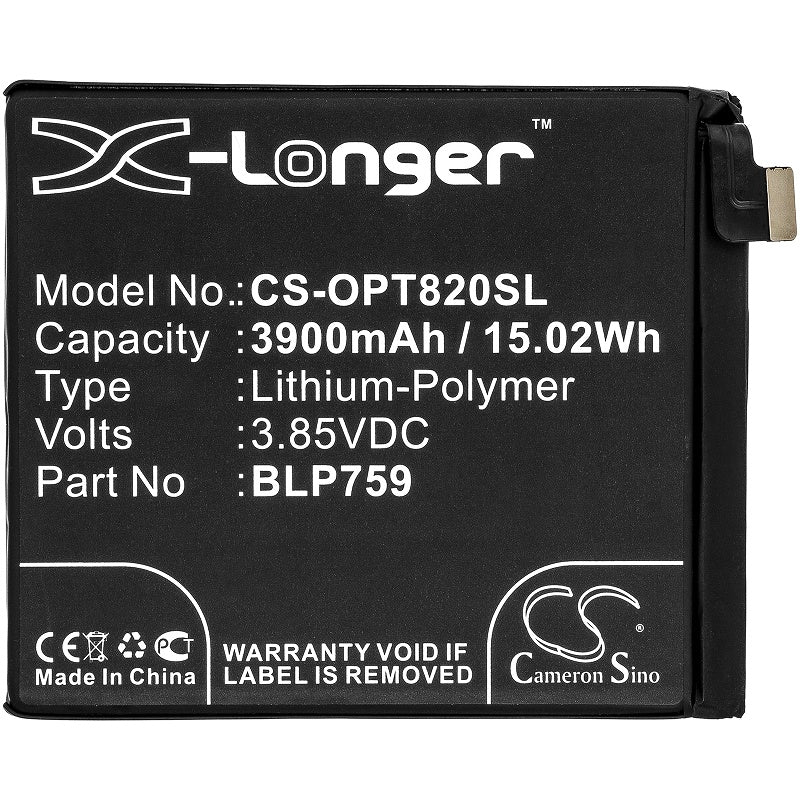 Battery for Oneplus 8 Pro etc