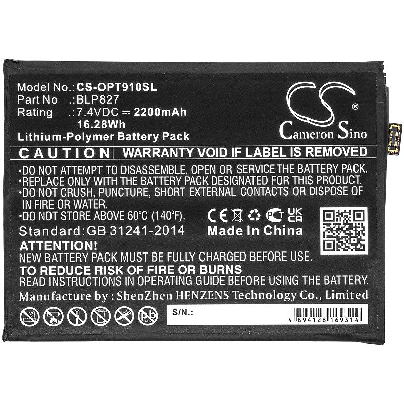 Battery for Oneplus 9 Pro 5G etc