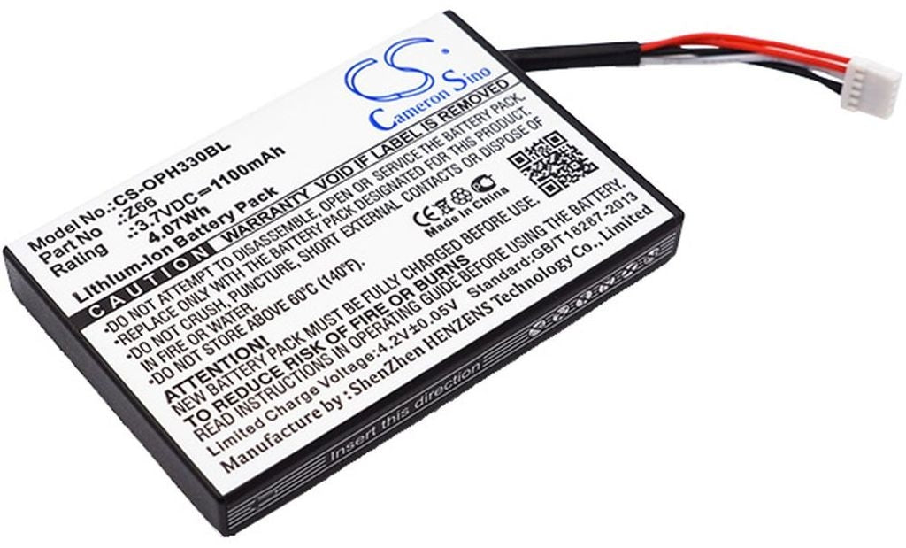 Battery for Opticon OPI-3301 etc