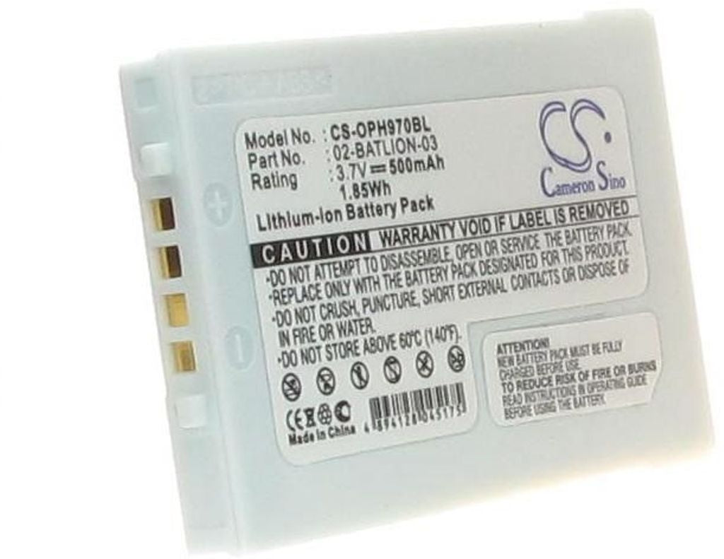 Battery for Opticon OPL-9700 etc