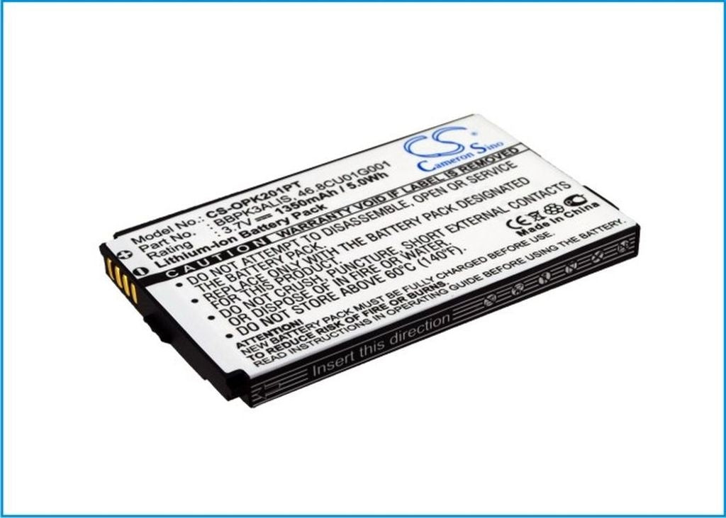 Battery for Optoma PK201 etc