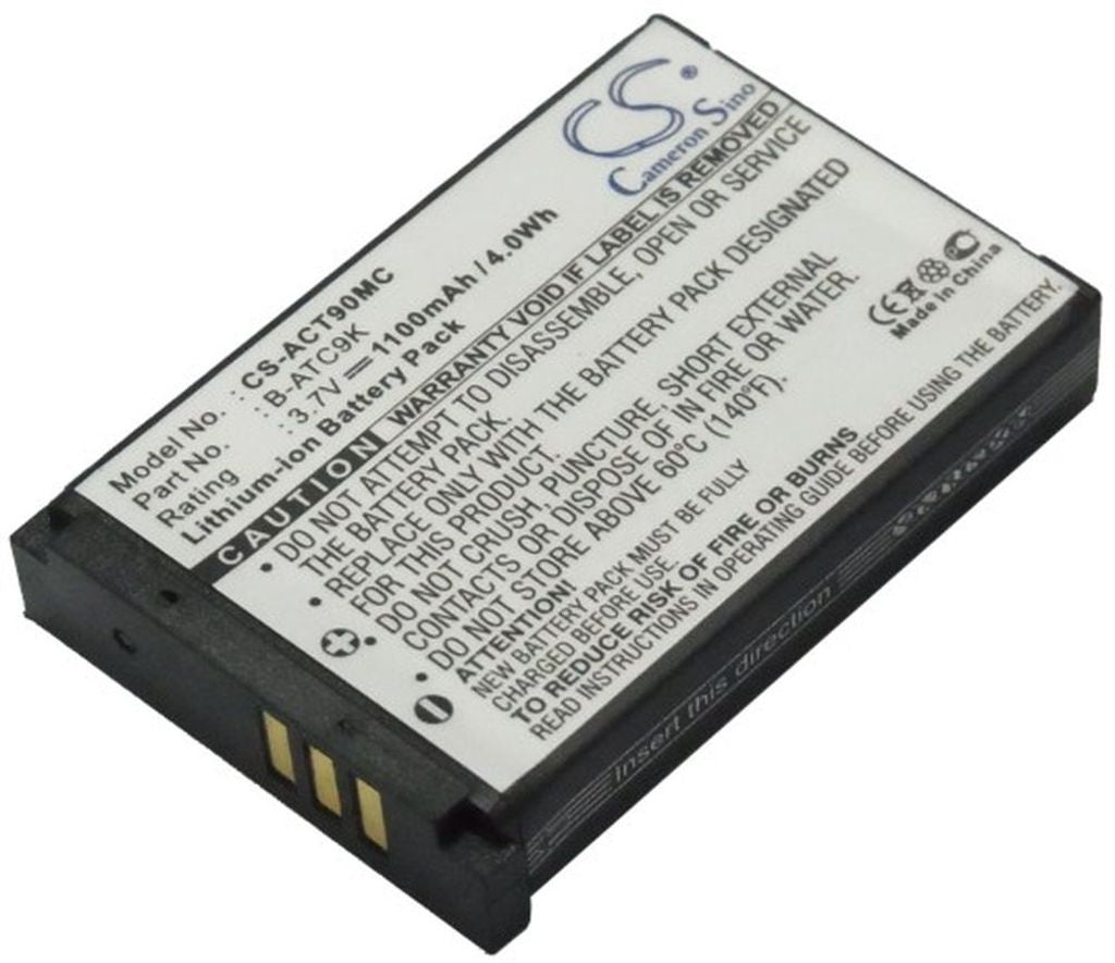 Battery for Oregon Scientific ATC9k and others