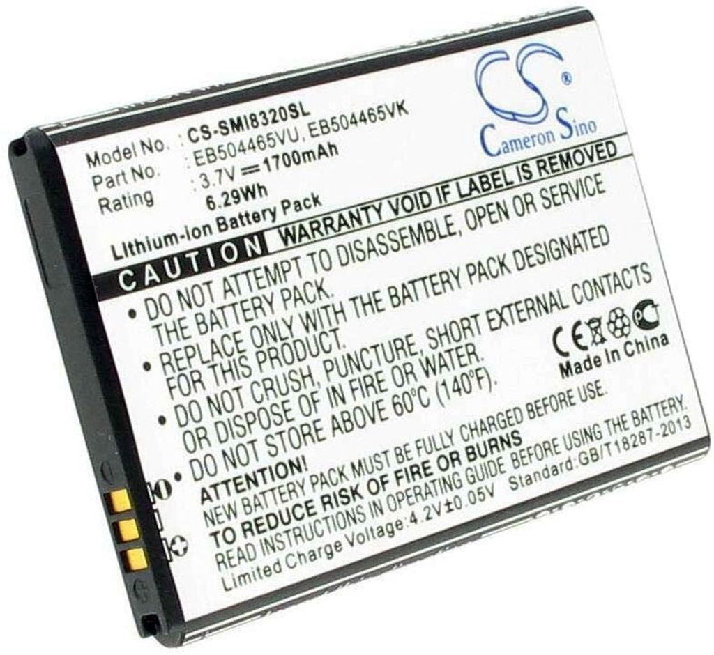 Battery for Samsung B7300 / Galaxy 3 Apollo / i8910 mfl replacement battery