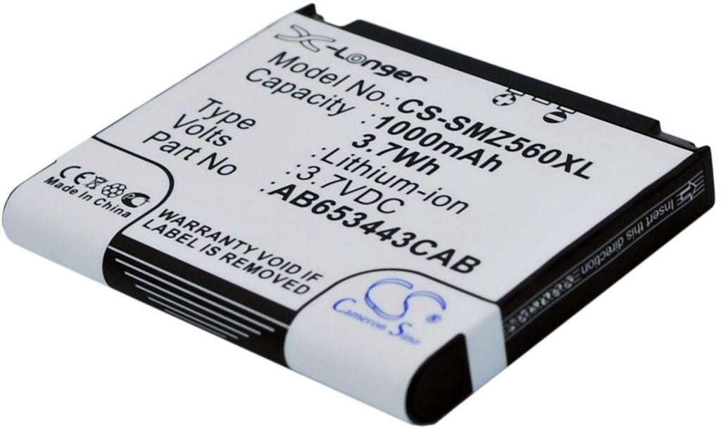 Battery for Samsung Behold SGH-T919 etc