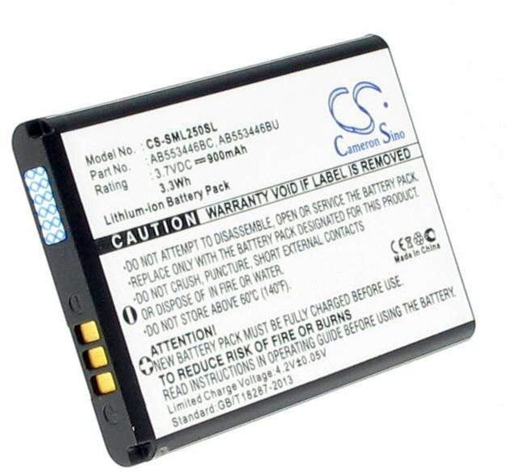 Battery for Samsung GT-C3300 / Diva Diamond etc. replacement battery