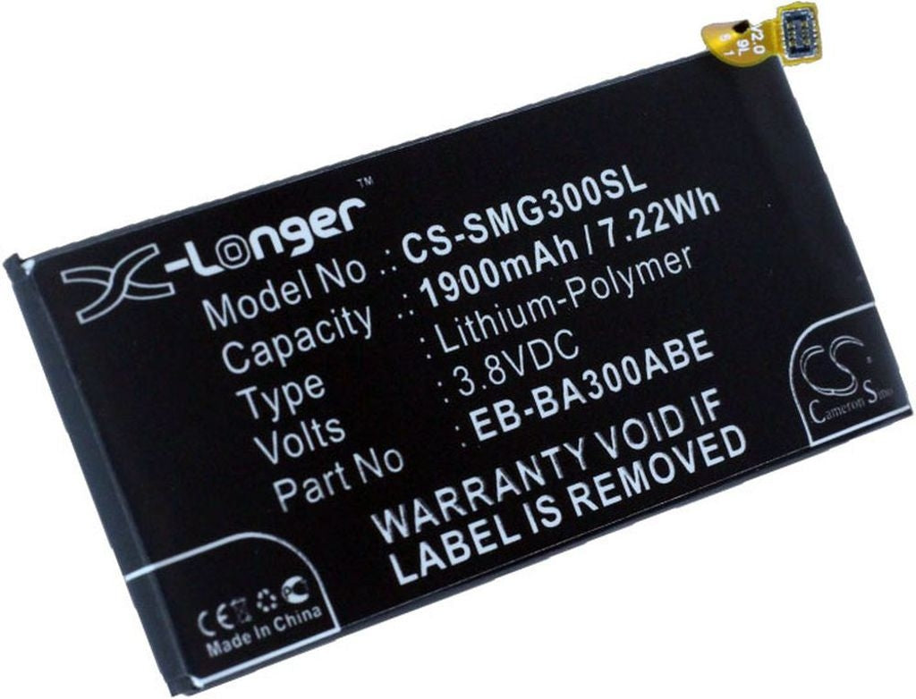 Battery for Samsung Galaxy A3 / SM-A3000 replacement battery
