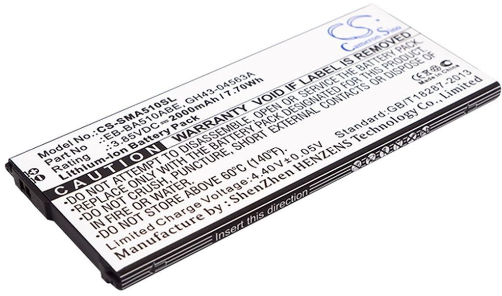 Battery for Samsung Galaxy A5 2016 Duos etc