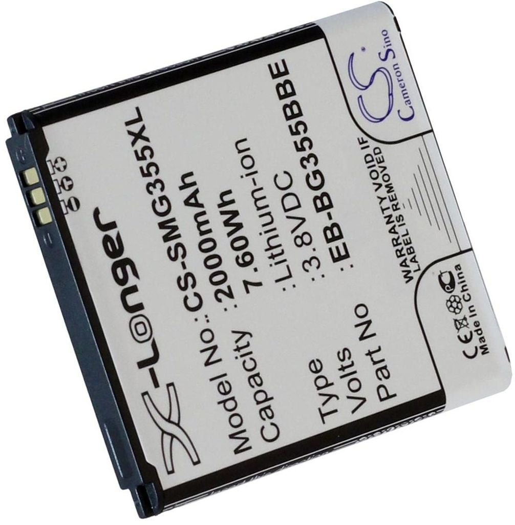 Battery for Samsung Galaxy Core 2 / SM-G355 replacement battery