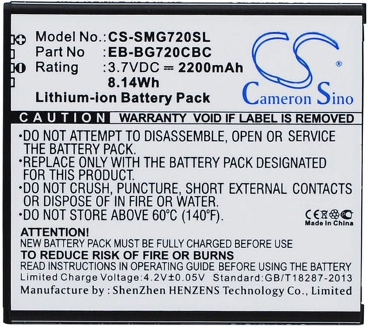 Battery for Samsung Galaxy Grand 3 etc