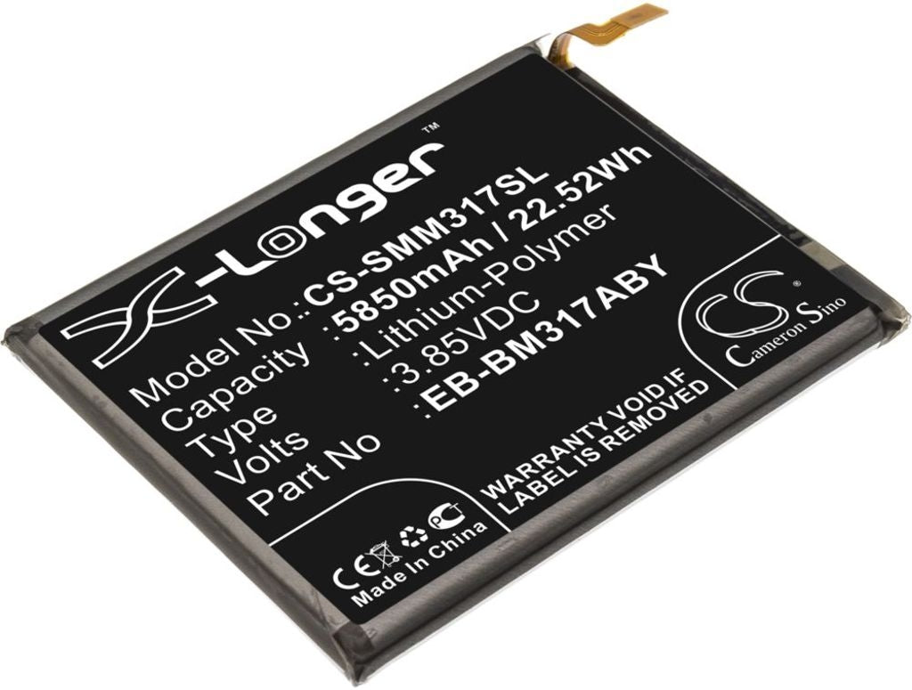 Battery for Samsung Galaxy M31 etc