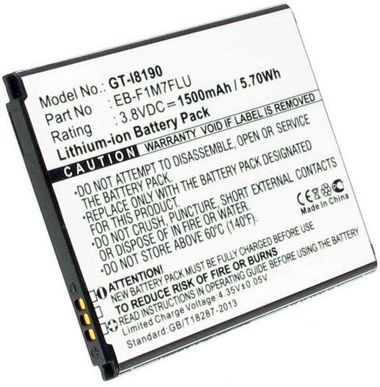 Battery for Samsung Galaxy S 3 Mini etc. 1500 mAh replacement battery
