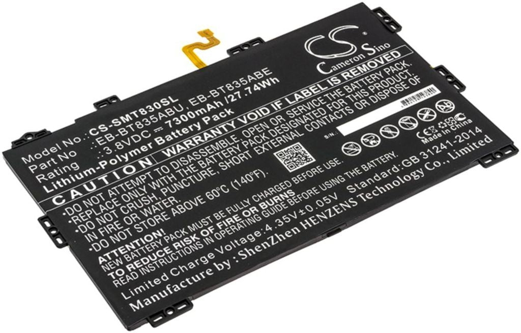 Battery for Samsung Galaxy Tab S4 10.5 2018 etc