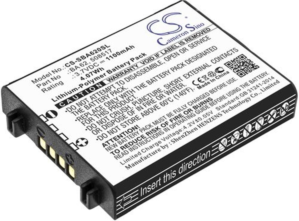 Battery for Sennheiser SK 6212 etc