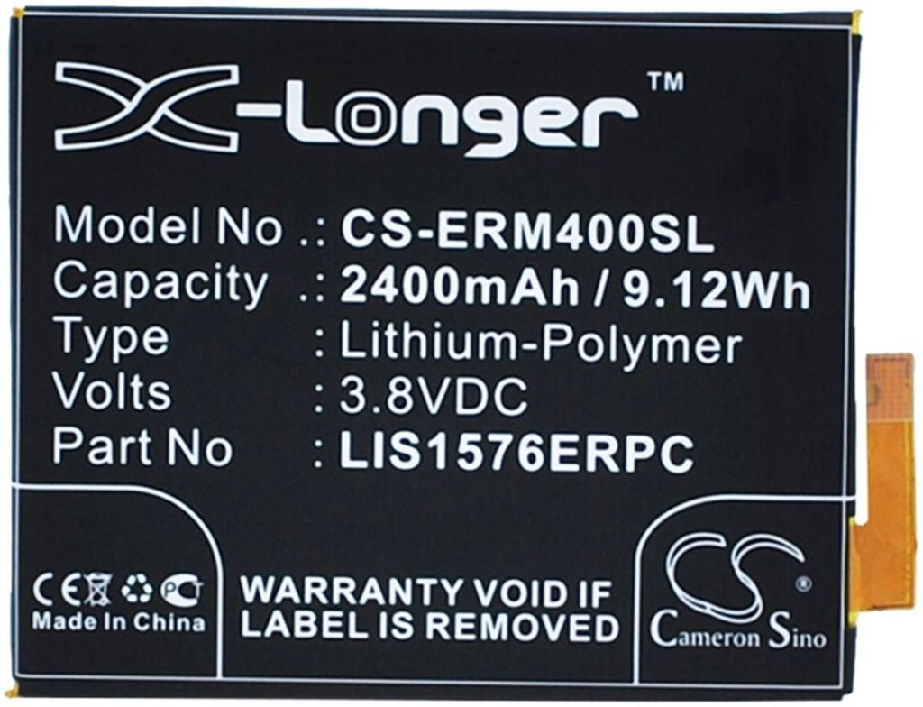 Battery for Sony Ericsson E2303 etc