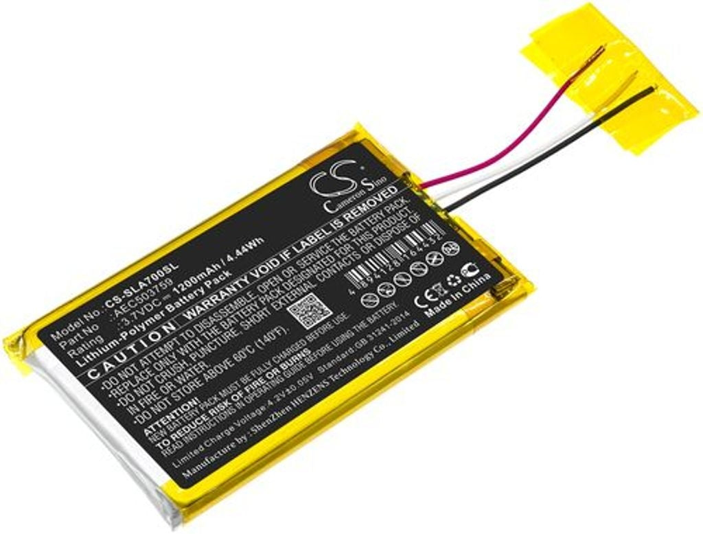 Battery for Steelseries Arctis 7 etc