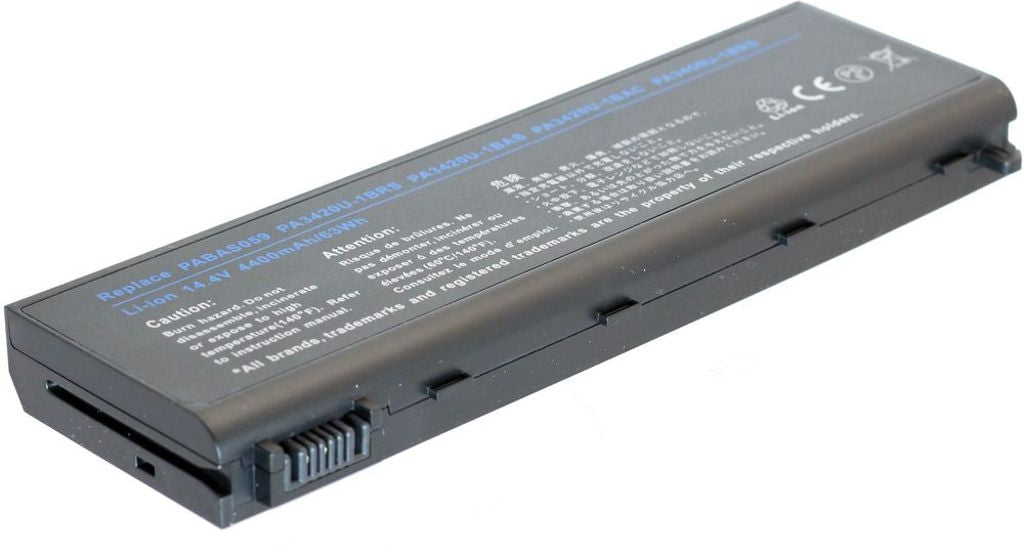 Battery for TOSHIBA Equium L20, Satellite L10 / L15 / L20 / L25 / L30, Pro L10 / L20 / L100