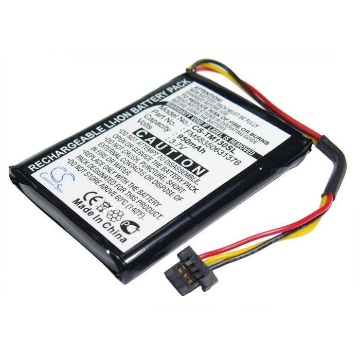 Battery for TomTom One 125 / One 130 / One 130S