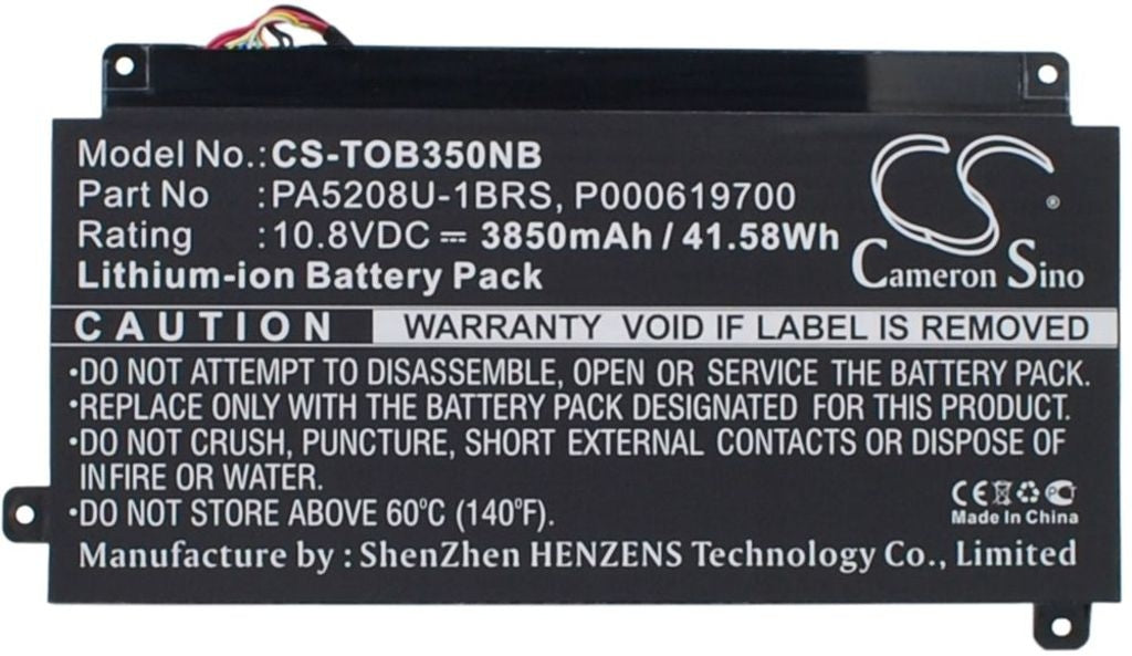 Battery for Toshiba CB35-A3120 etc