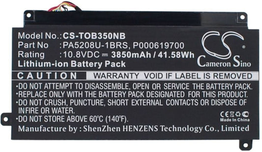 Battery for Toshiba CB35-A3120 etc