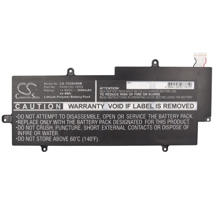 Battery for Toshiba Portege Z830 etc