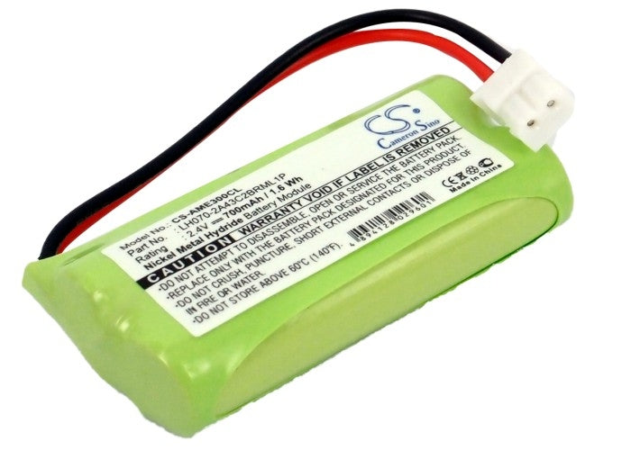 Battery for V TECH 89-1341-01-00, CS6419-2 and others. 700mAh, 2.4V