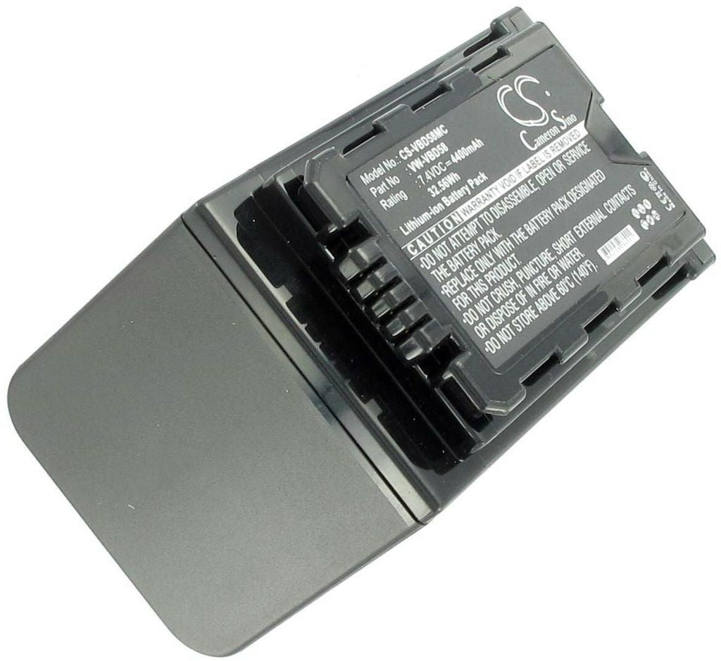 Battery for VW-VBD58 replacement battery