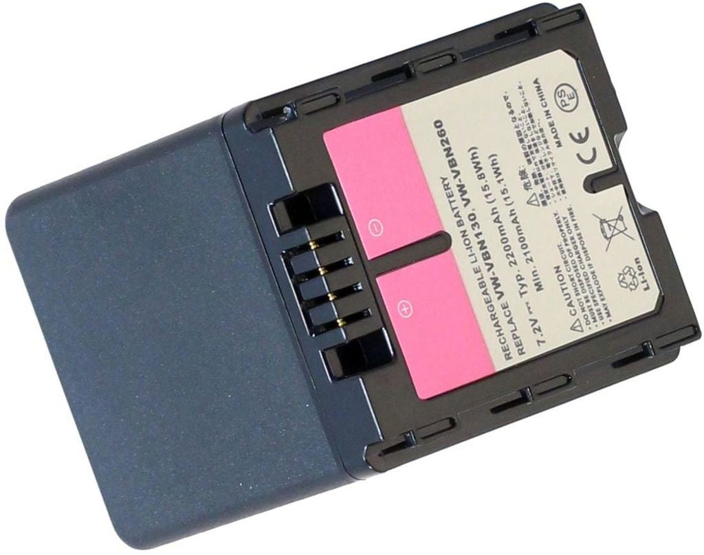 Battery for VW-VBN260 replacement battery