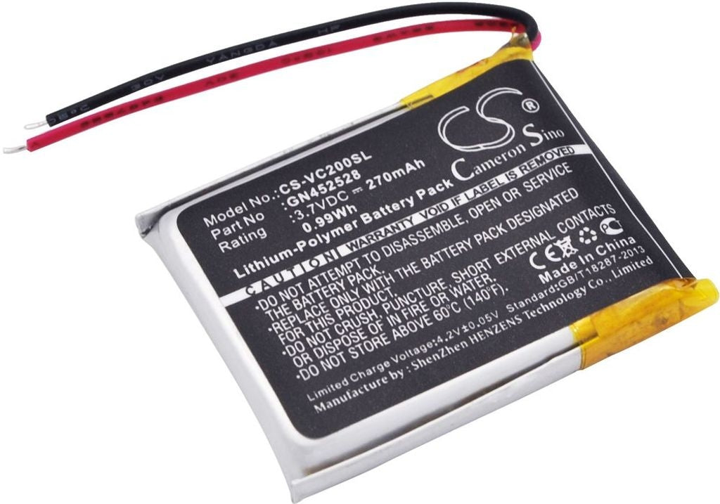 Battery for Voice Caddy VC200 etc