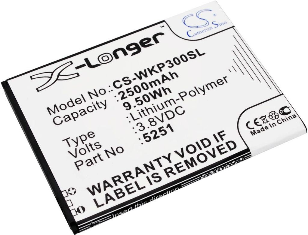 Battery for Wiko Pulp 3G etc