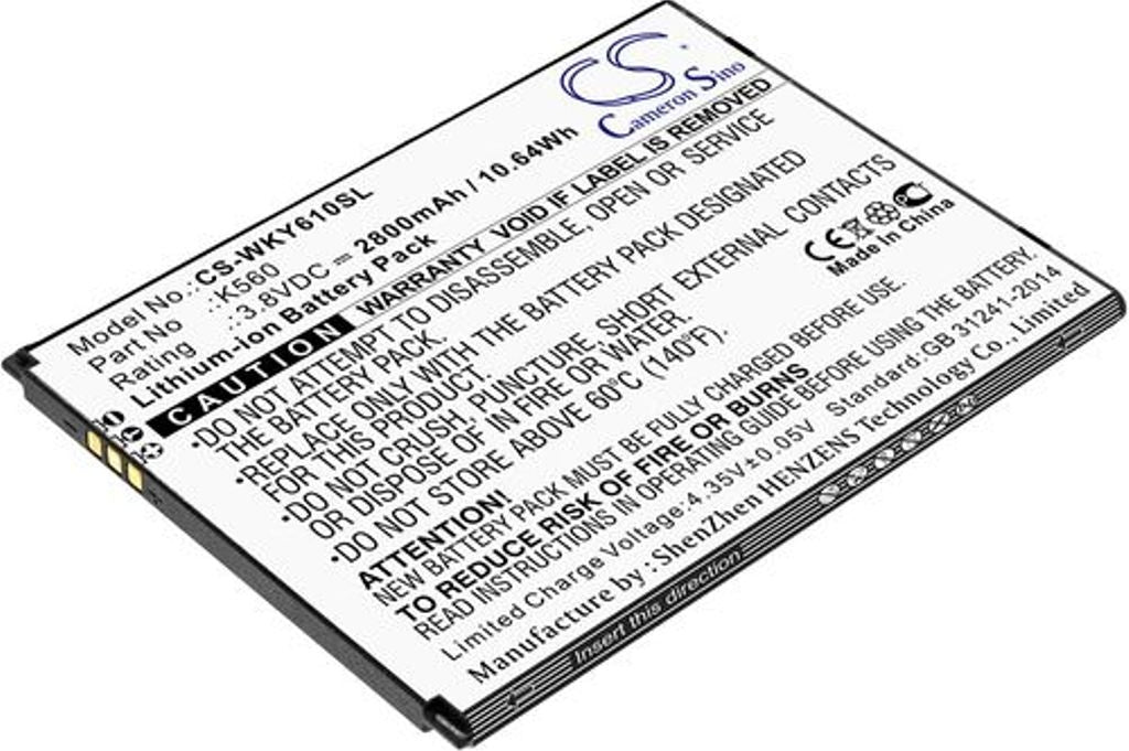 Battery for Wiko Y61 etc