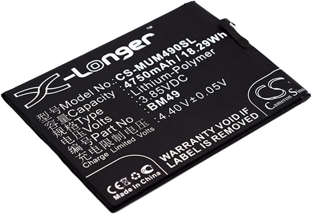 Battery for Xiaomi 2016001 etc