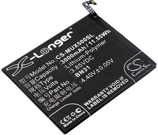 Battery for Xiaomi Mi A1 etc