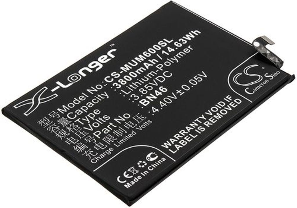 Battery for Xiaomi Redmi Note 6 etc