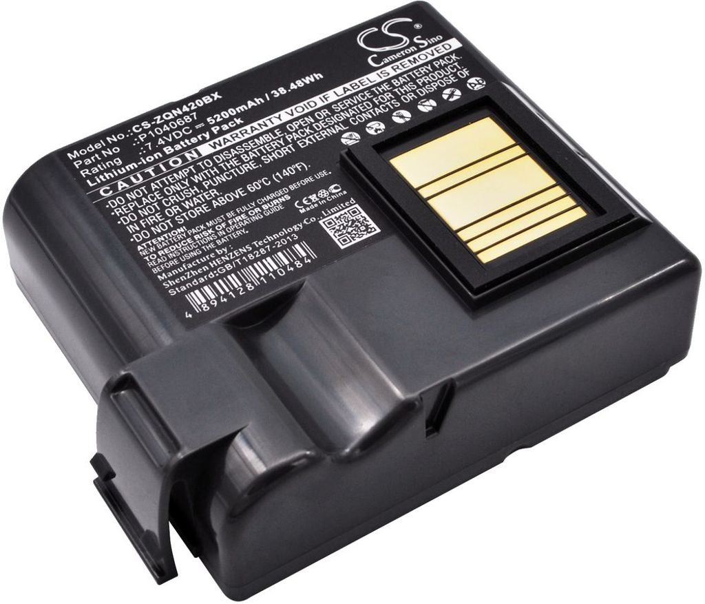 Battery for Zebra QLN420 etc
