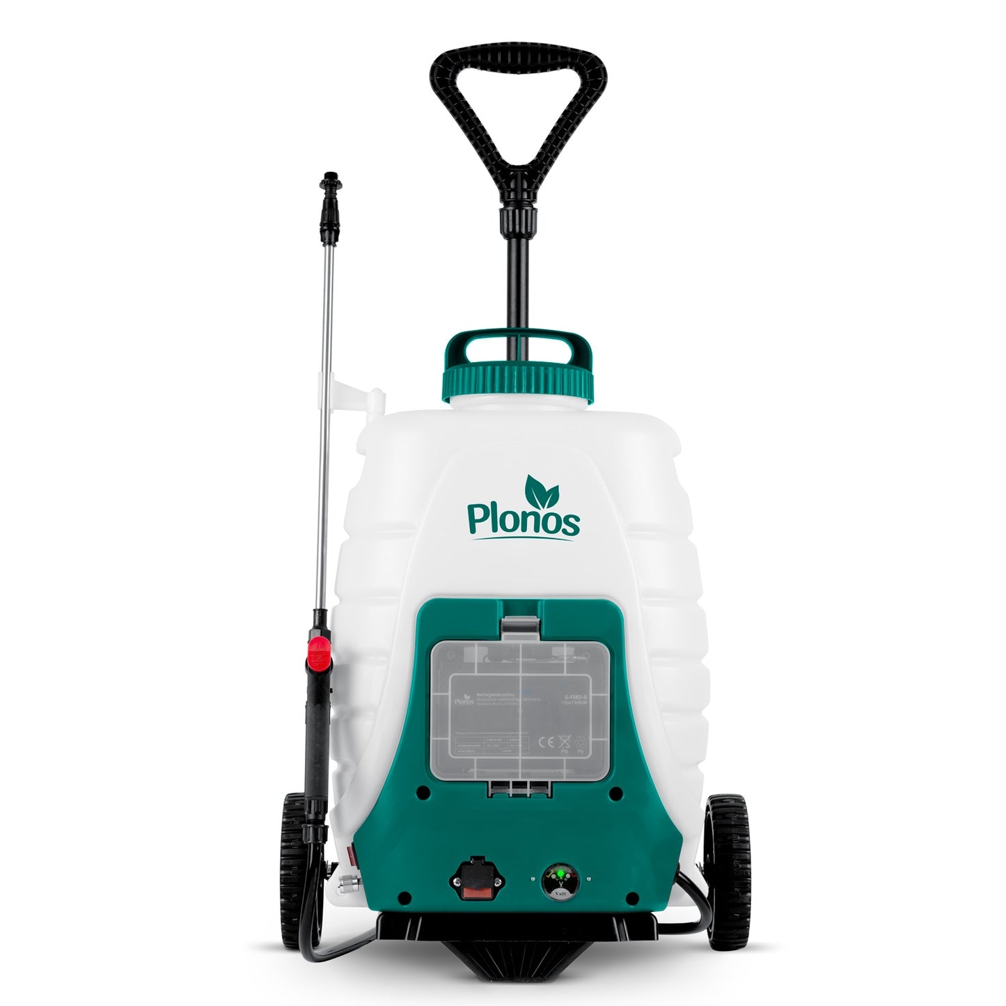 Battery-operated pressure sprayer with trolley Plonos PL-600