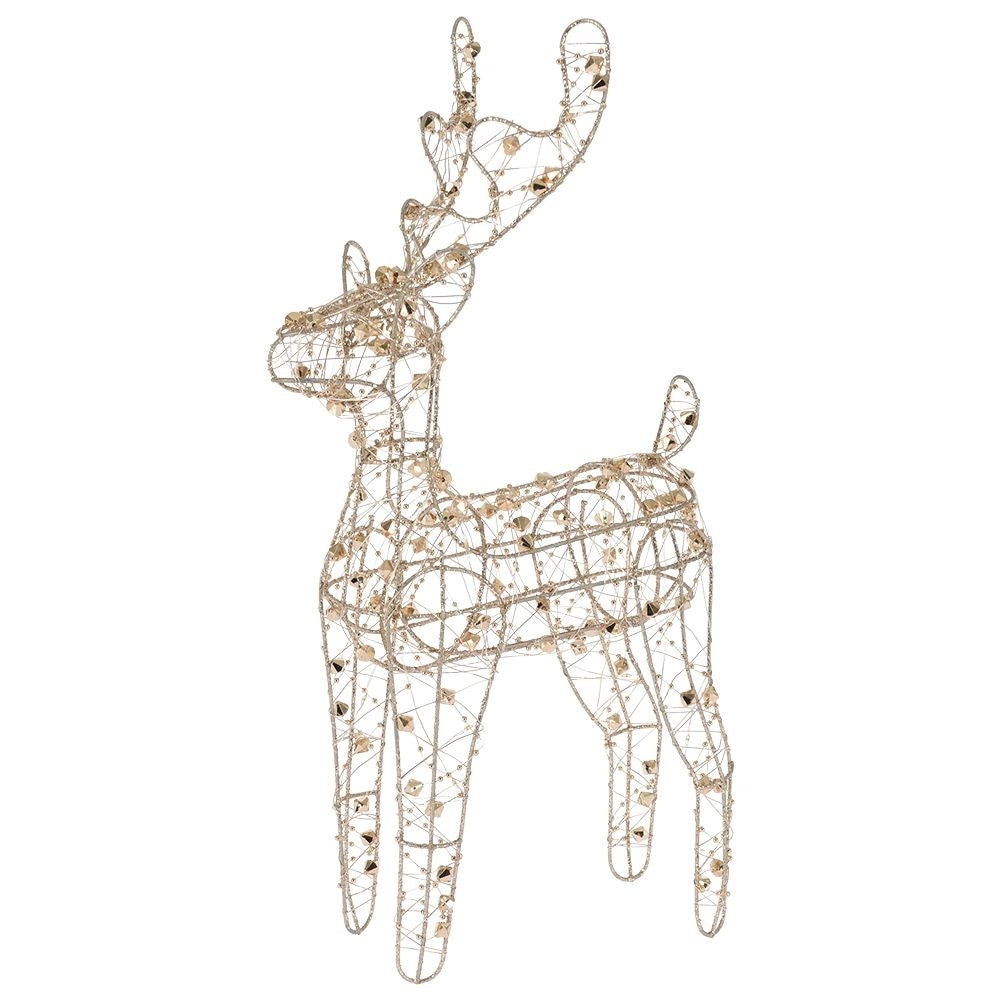 Battery powered Pure with 30 LED lights in Gold for Christmas decoration
