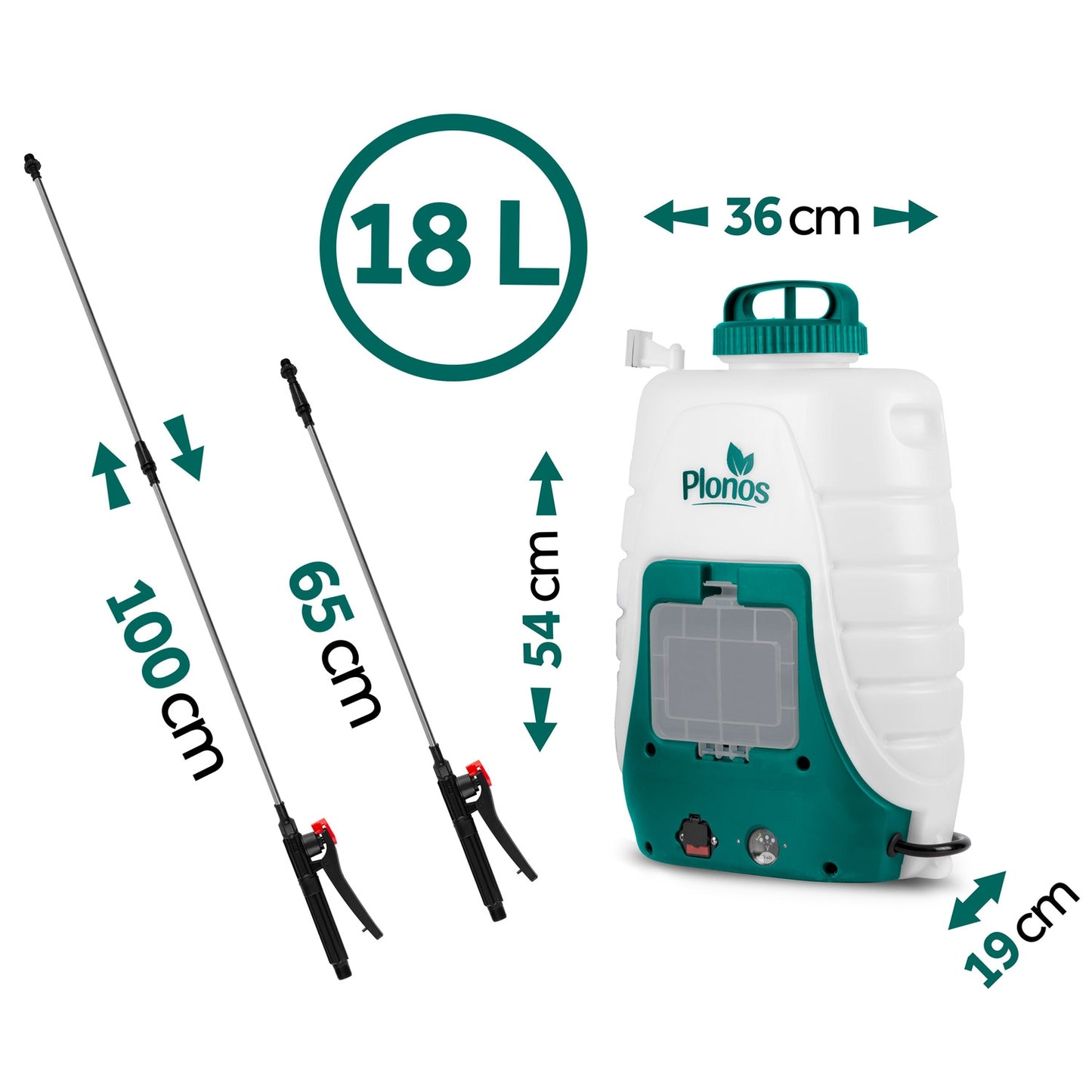 Battery powered sprayer Plonos PL-600