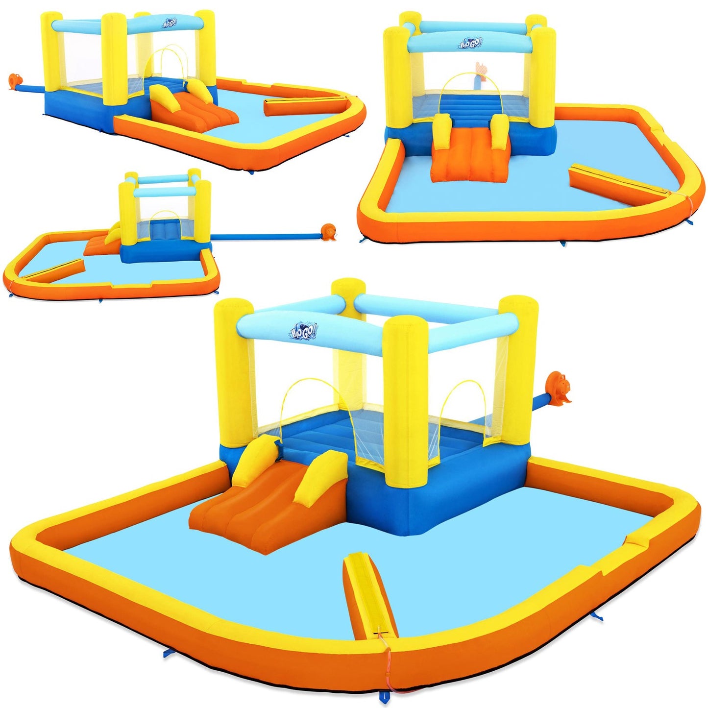 Beach Bounce inflatable playground 365 × 340 × 152 cm Bestway 53381
